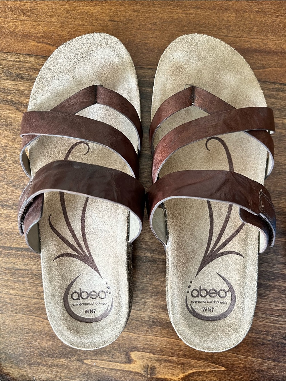 Abeo BIO Systems Women's Brown Bryce Sandals